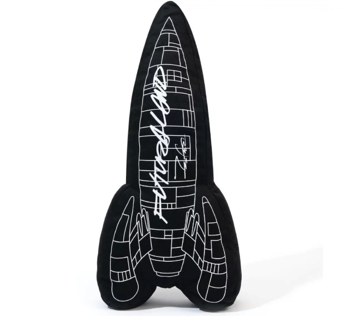 Futura 2000火箭抱枕 Futuraland Rocket Plush Pillow